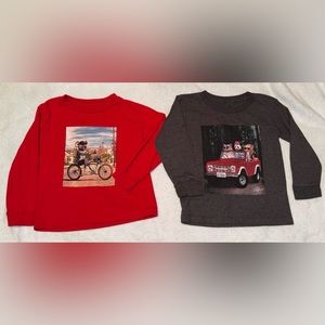 Kid Dangerous Boys Long Sleeve Graphic Shirt 2-Pack